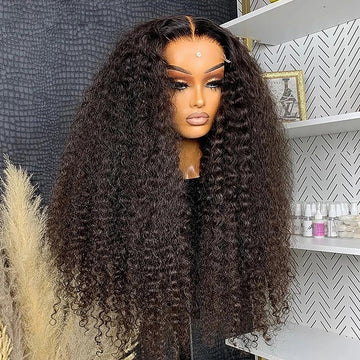 300% Deep Wave 13x6 HD Lace Frontal Wig Brazilian Water Wave 13x4