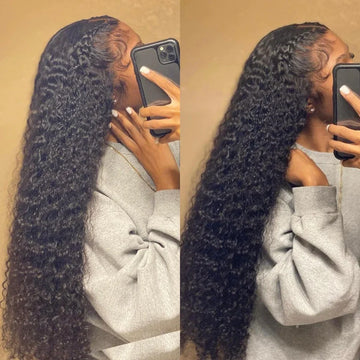 Rosabeauty 250% HD 13x6 Water Wave Lace Frontal Wig Loose Deep Wave