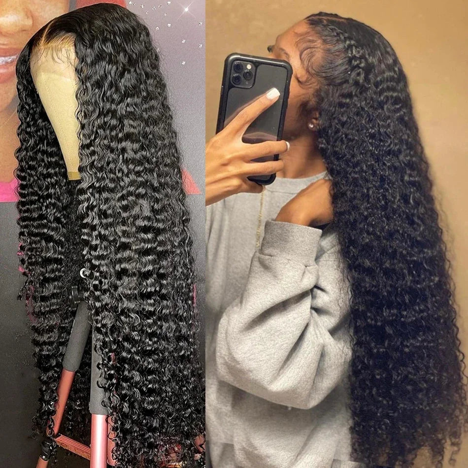 Rosabeauty 250% HD 13x6 Water Wave Lace Frontal Wig Loose Deep Wave