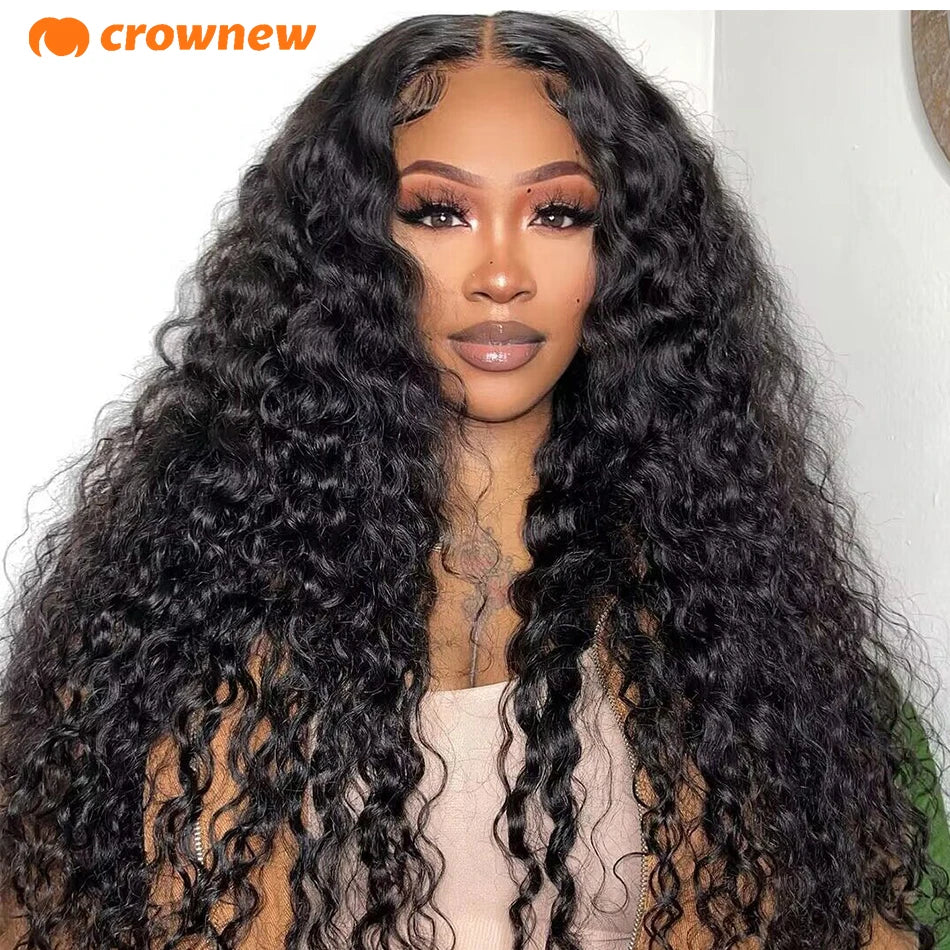 Curly 13x4 HD Lace Front Wig Preplucked 100% Human Hair