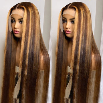 Brazilian Remy Honey Blonde Colored Wig